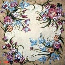 Оригинал схемы вышивки «цветы» (№522584)
