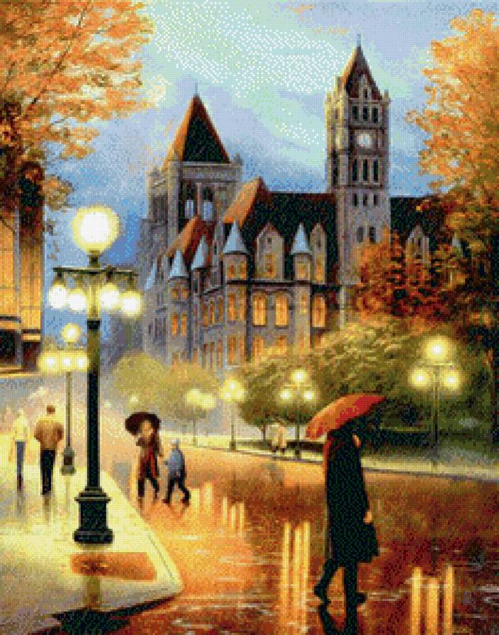 дождливый день - предпросмотр