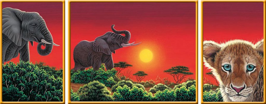 №523029 - триптих - оригинал