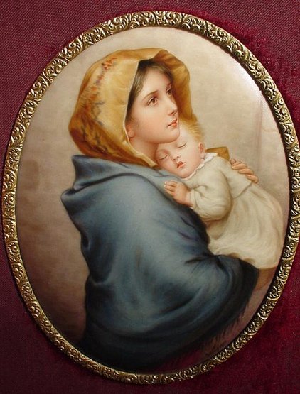 мадонна с младенцем - религия - оригинал