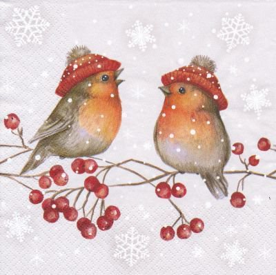 снегири - снегири, зима - оригинал