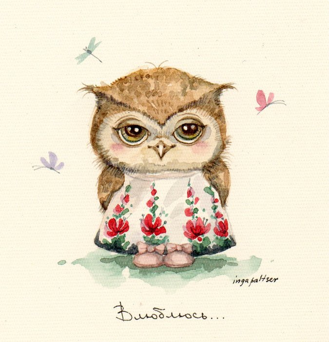 Совушка - сова, птицы - оригинал