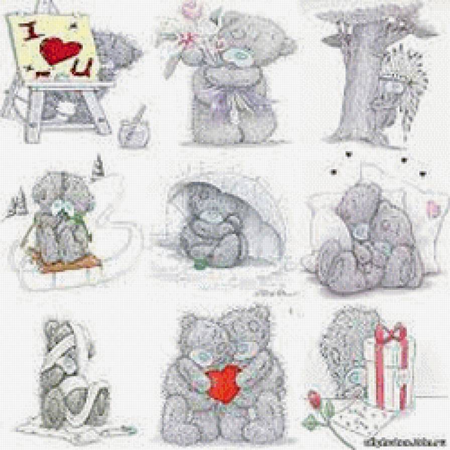 тедди - мишки - предпросмотр