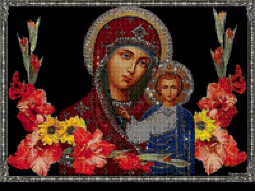 Богоматерь - икона - предпросмотр