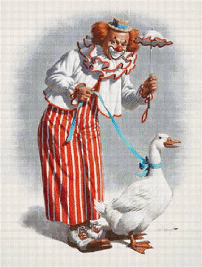 Клоун - клоун - предпросмотр