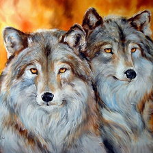 Схема вышивки «Пара»