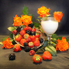 Схема вышивки «натюрморт»