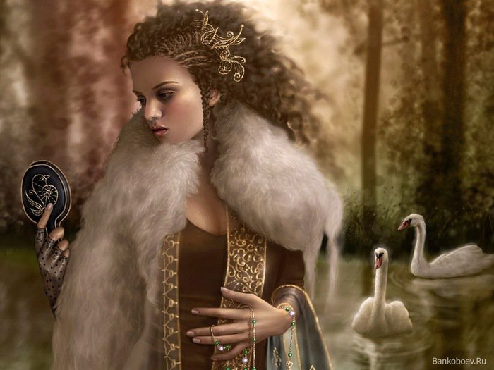 портрет - фэнтези - оригинал