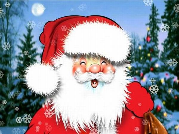 серия "детское" - новый год, дед мороз - оригинал