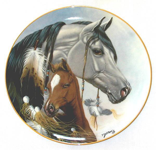 Лошадь с жеребенком - животные, кони, лошади - оригинал