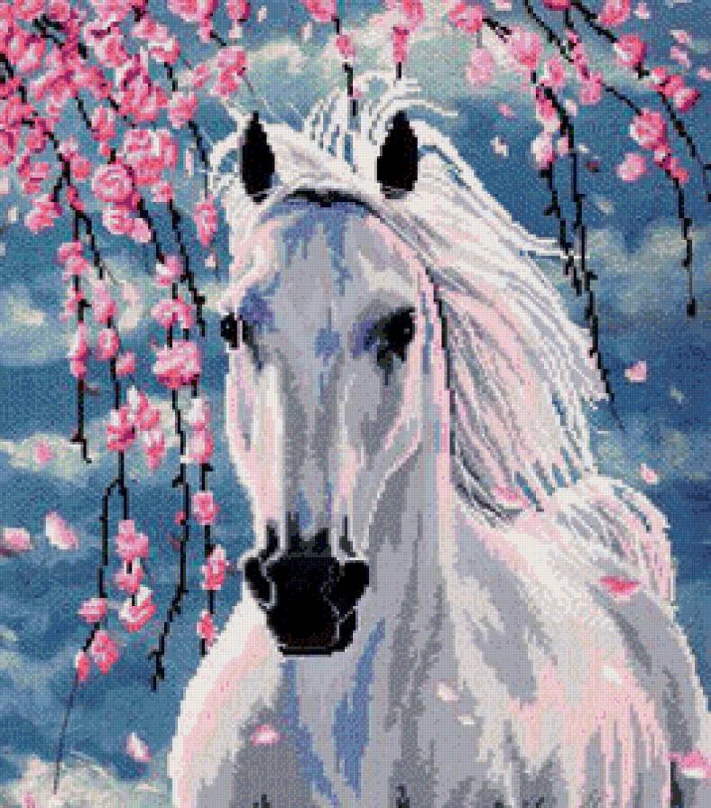 серия "животные" - лошадь - оригинал