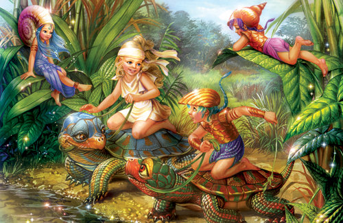 Наперегонки - дети - оригинал