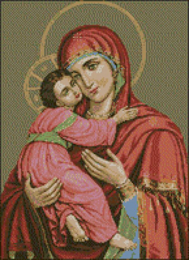 богородица - икона - предпросмотр