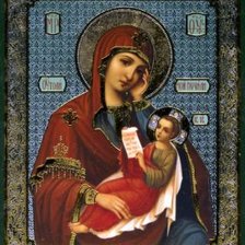 Схема вышивки «утоли мои печали»