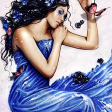 Схема вышивки «Мечты и бабочки»