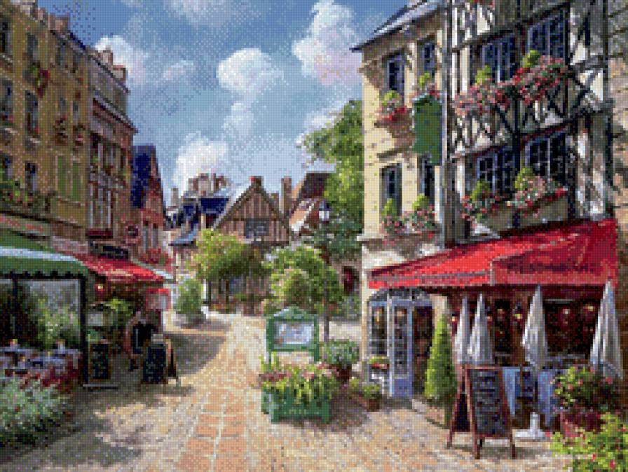 улочка - города, сер - предпросмотр