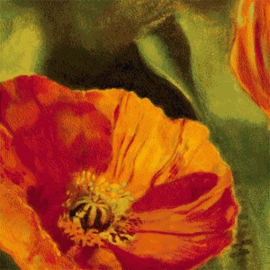 маки 2 - маки, триптих - предпросмотр