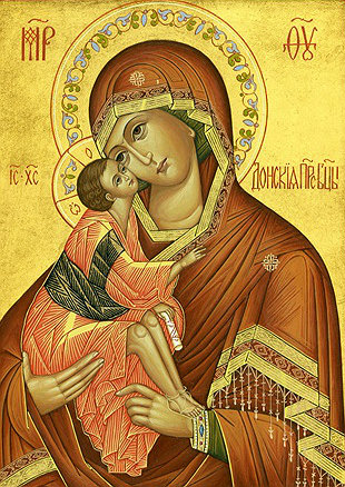 Донская икона Божьей Матери - богородица, икона - оригинал