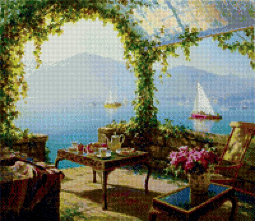 завтрак у моря - предпросмотр