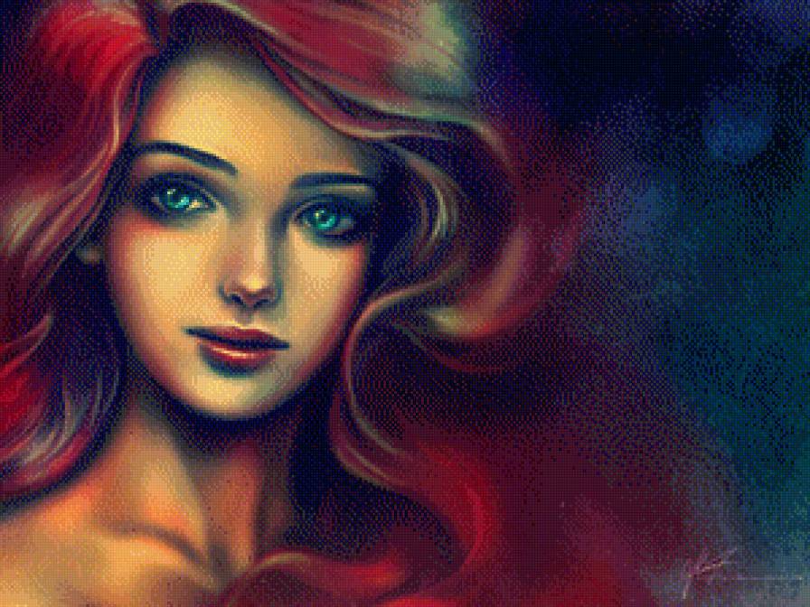 Диснеевская принцесса Ариэль - русалка, дисней, принцесса, девушка, ариэль - предпросмотр