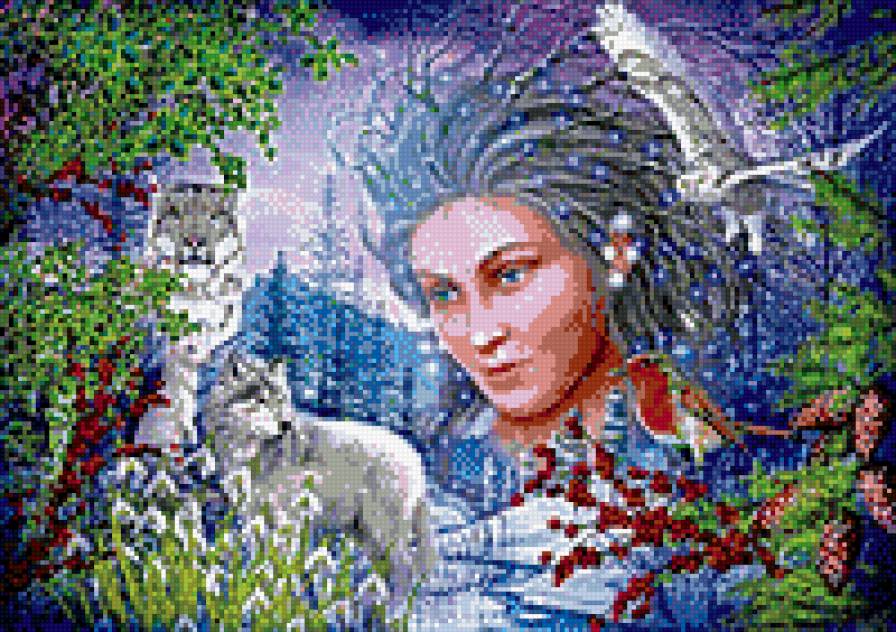 дух зимы - природа, дух, зима - предпросмотр