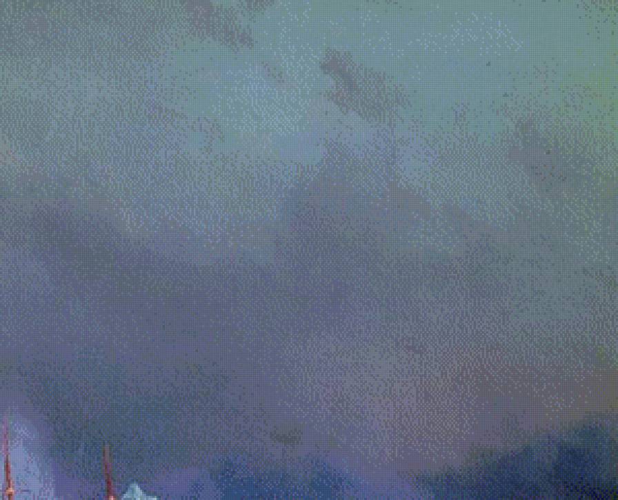 "Ледяные горы в Антарктиде" Иван Айвазовский ч.2 верх - иван айвазовский, картины, ледяные горы в антарктиде - предпросмотр