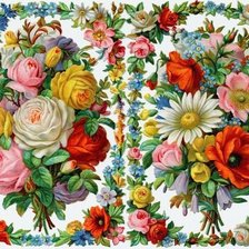 Оригинал схемы вышивки «цветы» (№526891)