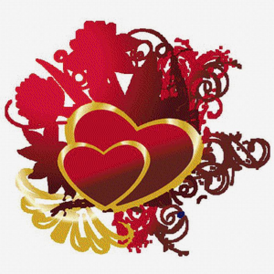 сердце - абстракция - предпросмотр