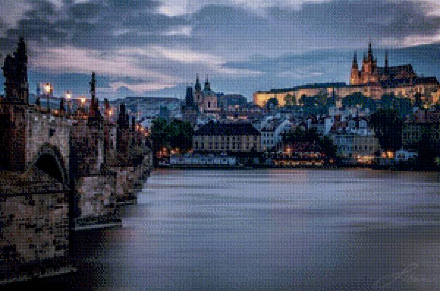 Вечерняя Прага - предпросмотр