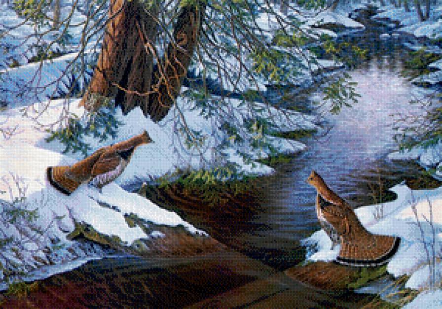 у ручья - предпросмотр