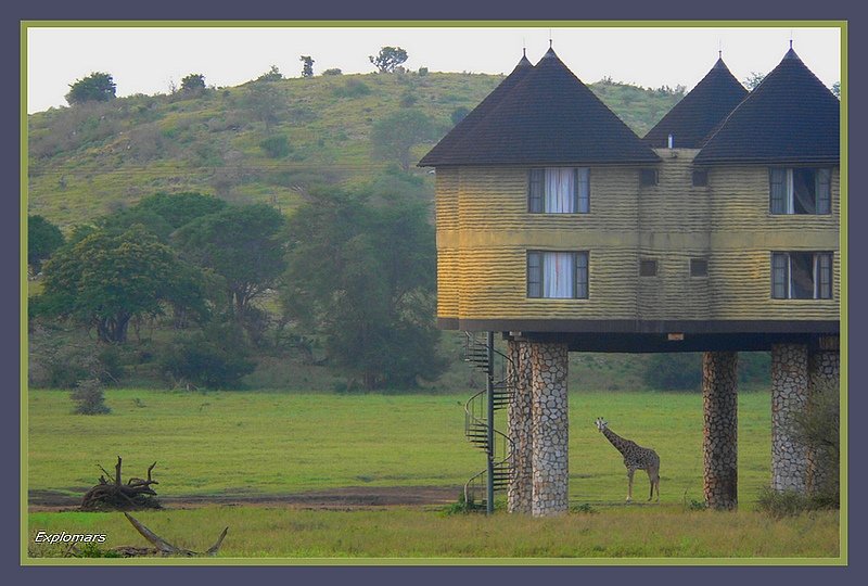 Необычный дом - архитектура - оригинал