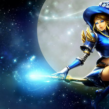 Схема вышивки «Волшебница»