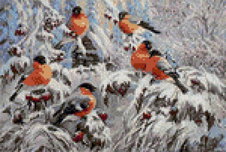 снегири - снегири - предпросмотр