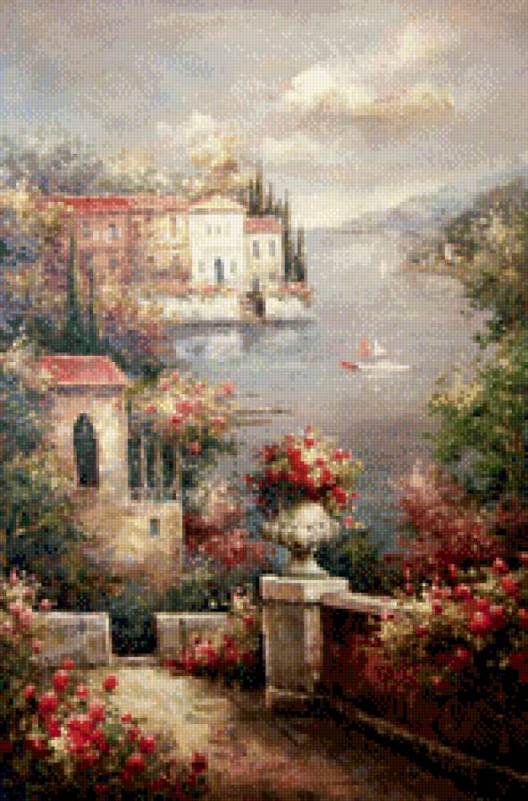 вид на море - море, пейзаж - предпросмотр