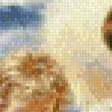 Предпросмотр схемы вышивки «ангелок и девочка на морском берегу» (№528872)