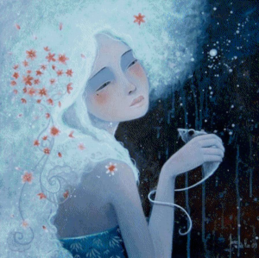 А-ля снежная королева - девушка - предпросмотр