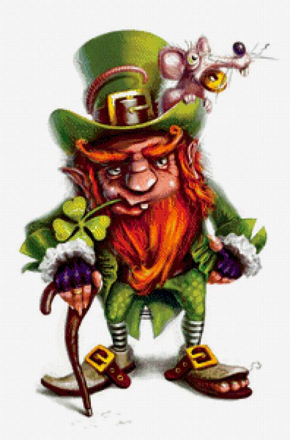 ленрекон - клевер, монета, эльф, мышь, удача, сказка - предпросмотр