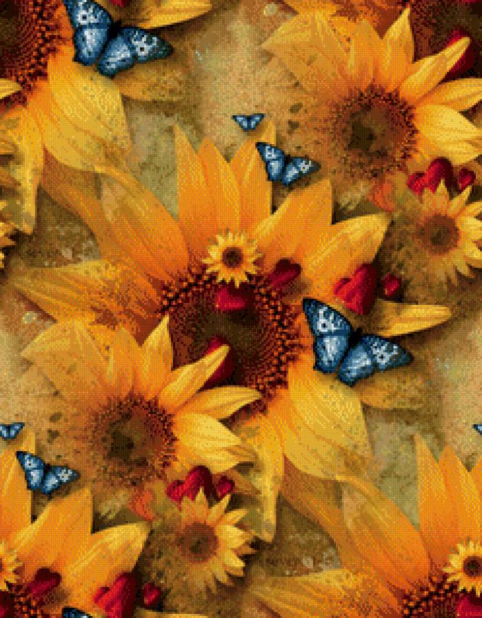 Бабочка на цветке - цветы, бабочка - предпросмотр