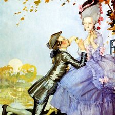 Схема вышивки «Признание»