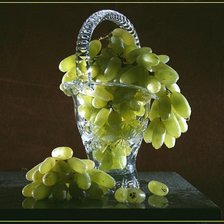 Оригинал схемы вышивки «виноград» (№529616)