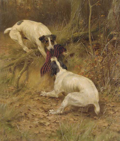 Борьба - собаки, дичь - оригинал