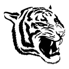Оригинал схемы вышивки «тигр» (№530058)