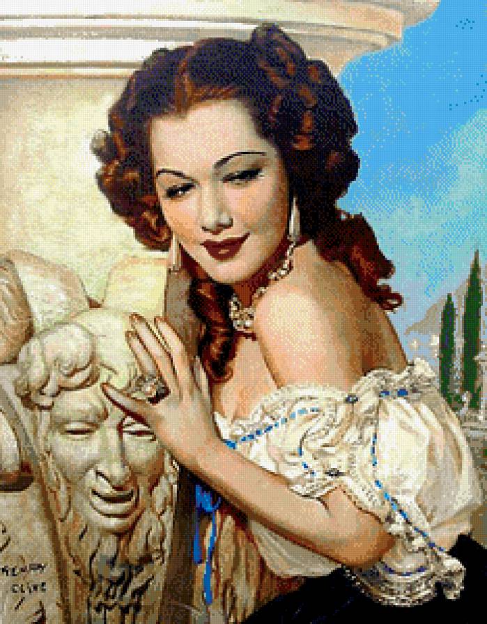 Греческая красота - красота, девушка, гречанка - предпросмотр