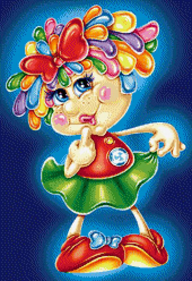 Маленькая проказница - девочка, дети, малышка - предпросмотр