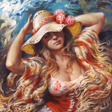 Схема вышивки «Шаль»