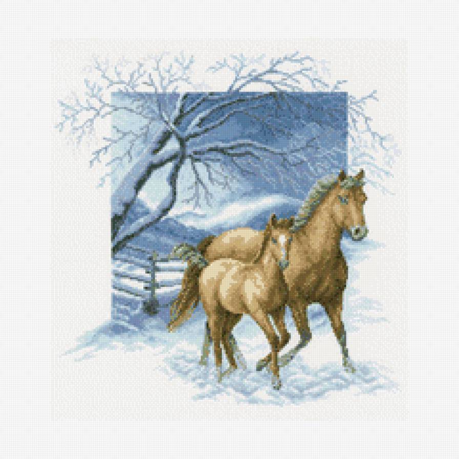 лошади - предпросмотр