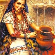 Схема вышивки «Серия "Мексика"»