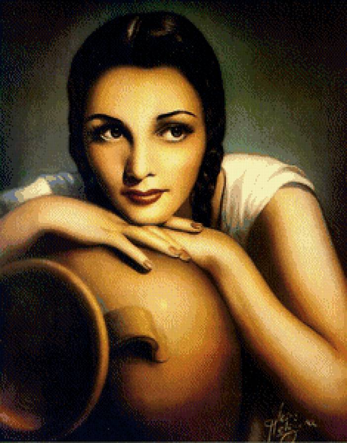 Серия "Мексика" - девушка - предпросмотр