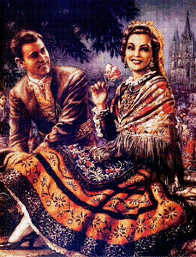 Серия "Мексика" - девушка, пара, мужчина - предпросмотр