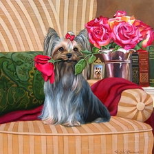 Схема вышивки «Серия "Друзья человека"»